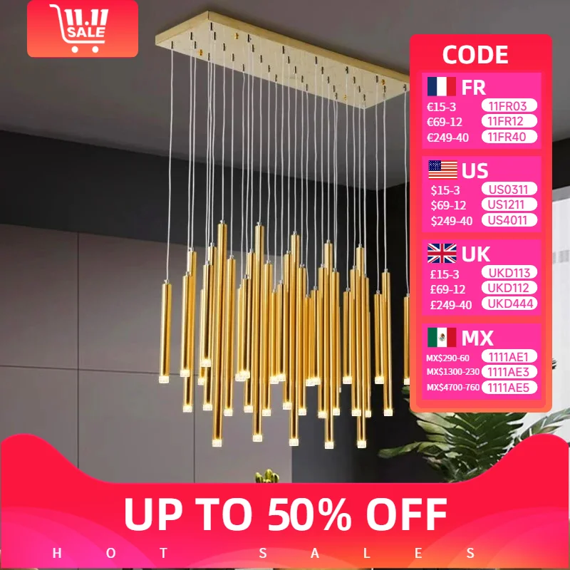 

Modern Home Decoration Chandelier Dining Room Pendant Led Lights Indoor Lighting Light Fixture Ceiling Lamps Salon Fancy Indoor