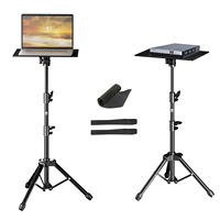 90cm Projector Tripod Stand Laptop Tripod Adjustable 18-40 inch Height Standing Desk Outdoor Computer Desk Stand for Studio