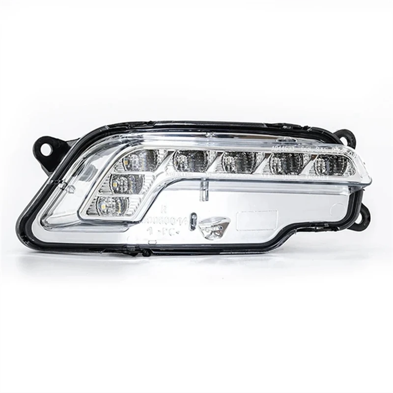 Amortecedor dianteiro do carro lâmpada de nevoeiro led luz de circulação diurna para mercedes w212 e350 e550 e63 2010-2016