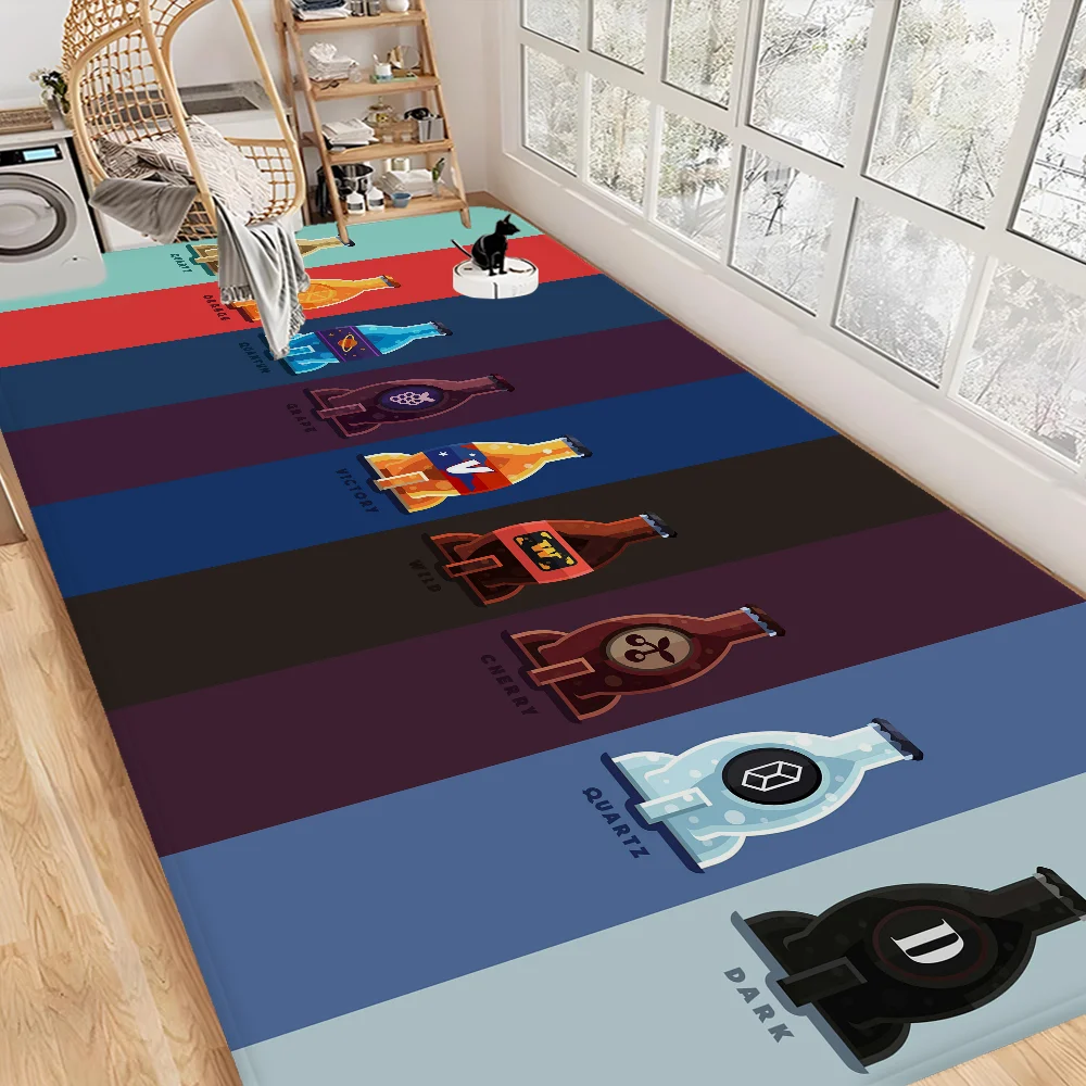 F-Fallout-T المدخل السجاد مستطيل المضادة للانزلاق المنزل لينة Badmat الباب الأمامي داخلي سجادة خارجية ممسحة منطقة البساط