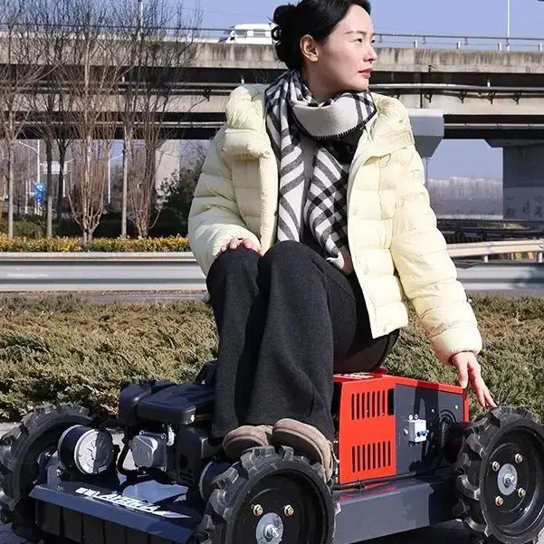 Customized NEW High Quality 4WD Intelligent Robot Lawn Mower 500mm Cutting Width One-Key Start for Home & Commercial Use