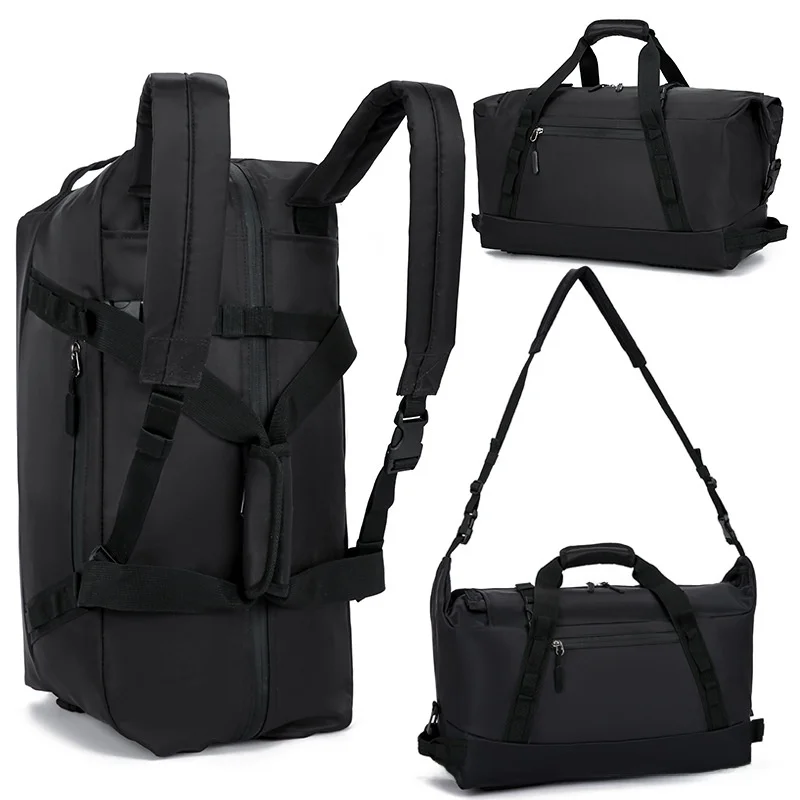 large-capacity-nylon-fitness-backpack-waterproof-travel-duffel-bag-outdoor-handbag-storage-pouch-dual-shoulder-sports-bag