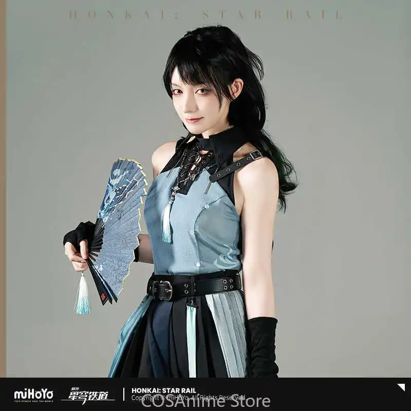

Оригинальное игровое верхнее пальто Mihoyo Honkai Star Rail без рукавов, тематическая серия Impression, карнавальный костюм, аниме, подарок на Хэллоуин и Рождество
