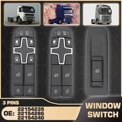 Car Window Lifter Control Switch For Volvo Truck FM9 FM11 FM12 FM13 FH12 FH13 FH16 Volvo Trucks FH FM Series Volvo FH/FM/FMX/NH