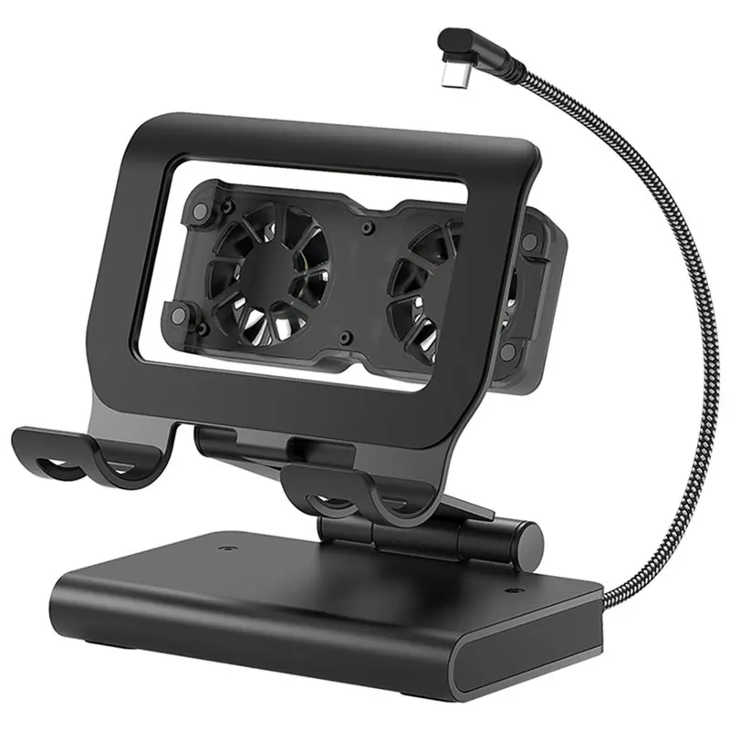 

For ROG Ally X 4K@ 144Hz High Refresh Rate Docking Station Featuring Dual Fan Cooling 30W Turbo Mode,Handheld Gaming Consoles