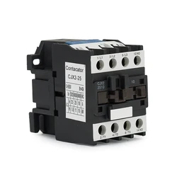 Cjx2-コンタクタ2510 lc1,12v,24v,36v,48v,110v,220v,380v,50hz,60hz