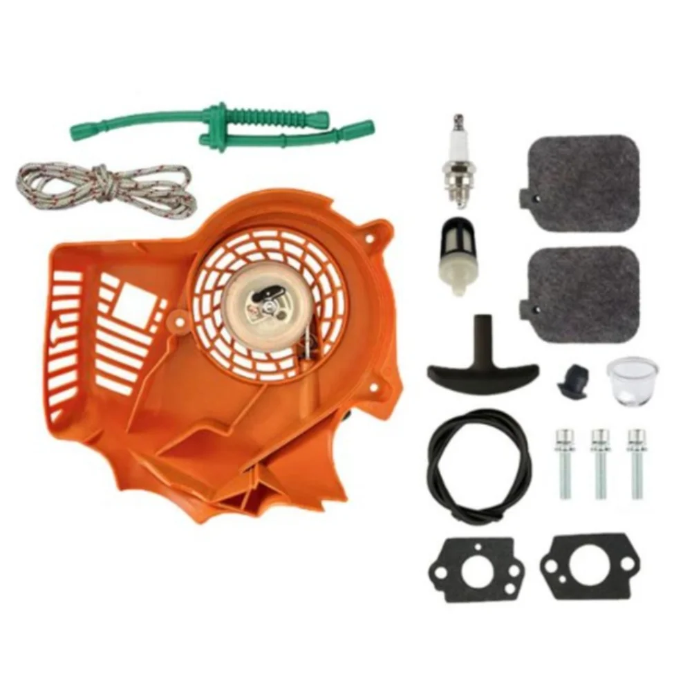 Engine Start Kit BG50 Recoil Starter For Outdoor Cleaning Precise Part Number Match Robust Plastic Construction