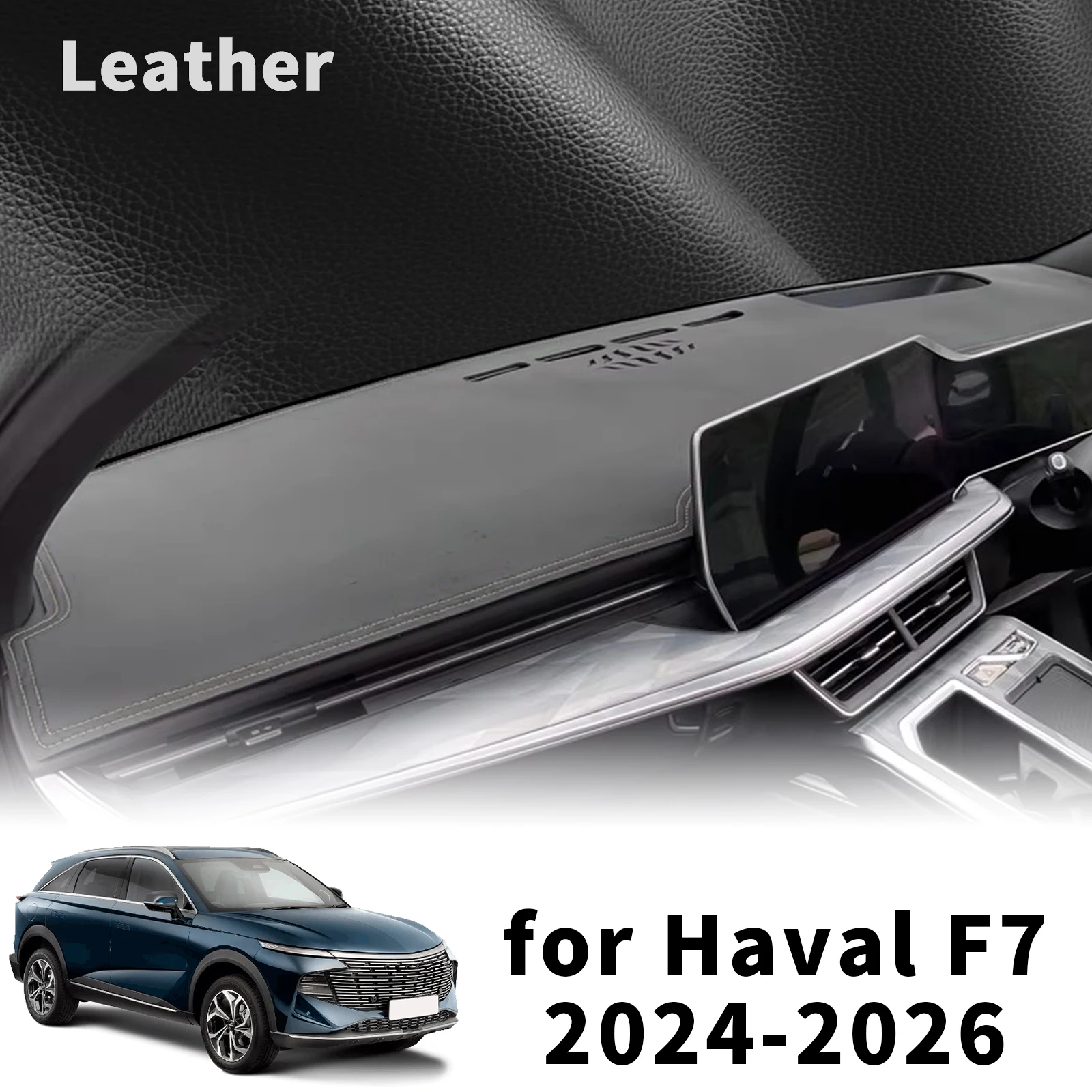 

for Haval F7 II 2024 2025 2026 ​​Car High Quality Dashboard Cover Dashmat Sunshade Anti‑UV Protector Dash Mat Pad Accessories