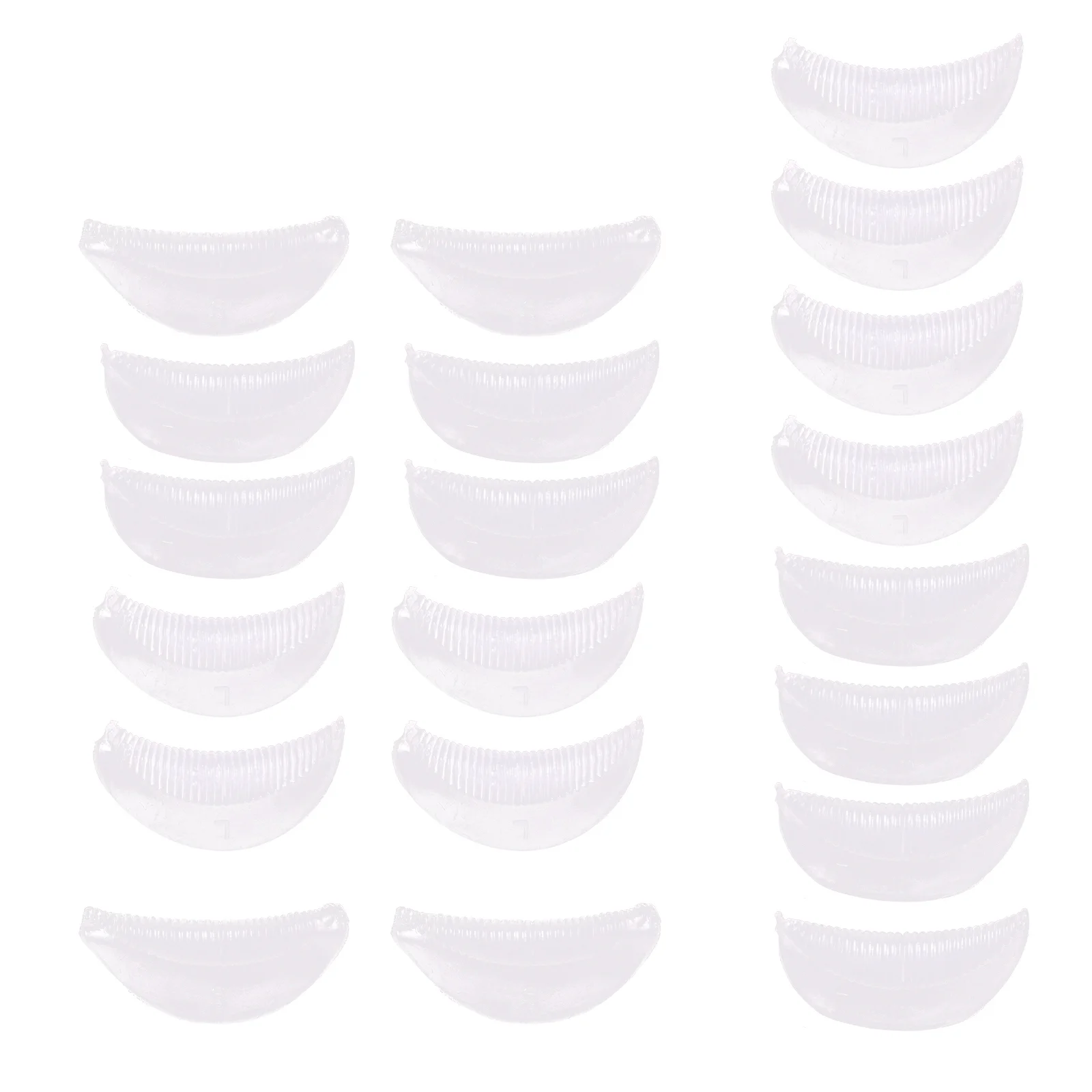 

10 Pairs Eyelash Silicone Gasket Perming Tools Lift Pads Rods Supplies Cushion Silica Gel Kit and