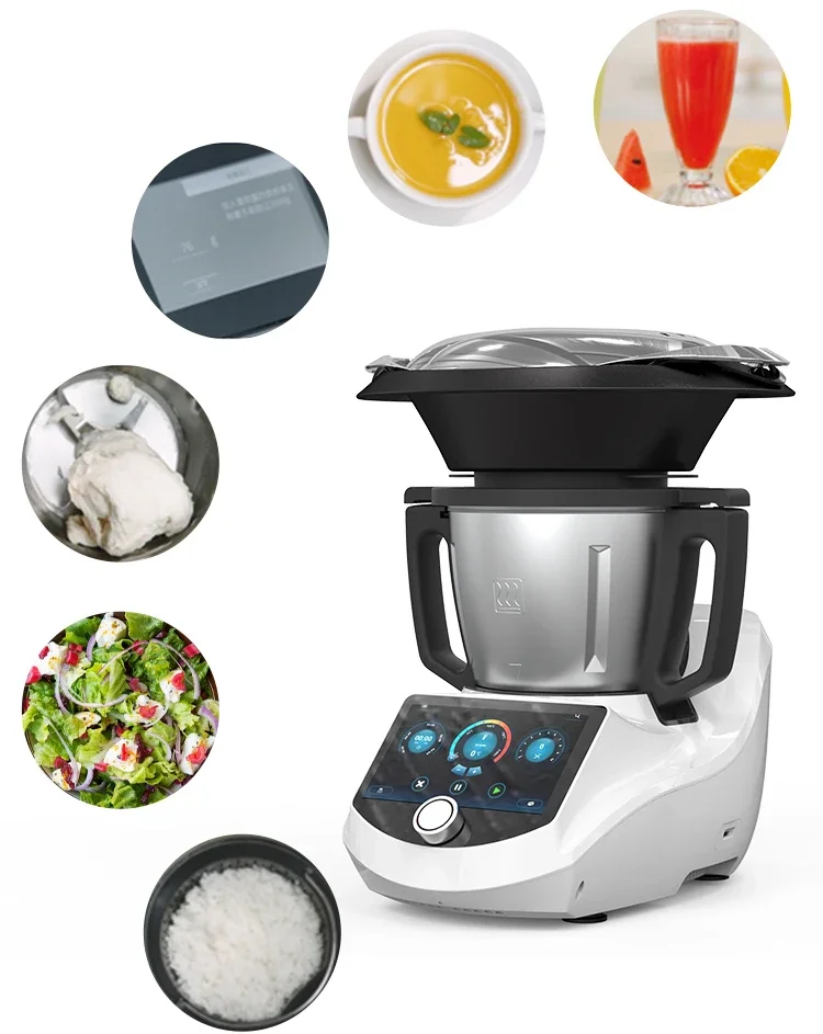 Domiyomi Factory OEM Automatic Cooking Robot Food Processor Kitchen Robot Mixeur 3.5L Bowl Monsieur Cuisine Connect Robot