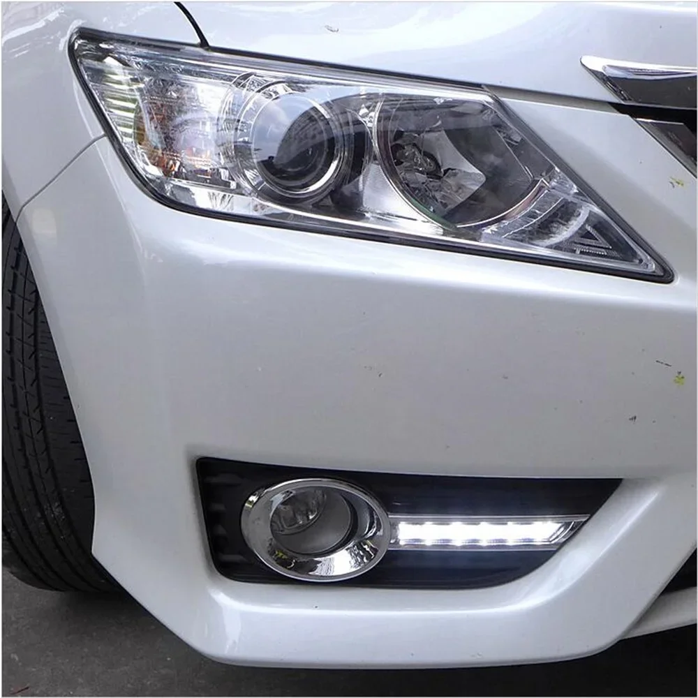 

For Toyota Camry 11-14 Years Daytime Running Light Three Light Sources Are Available rgb led drl strip daytime running light