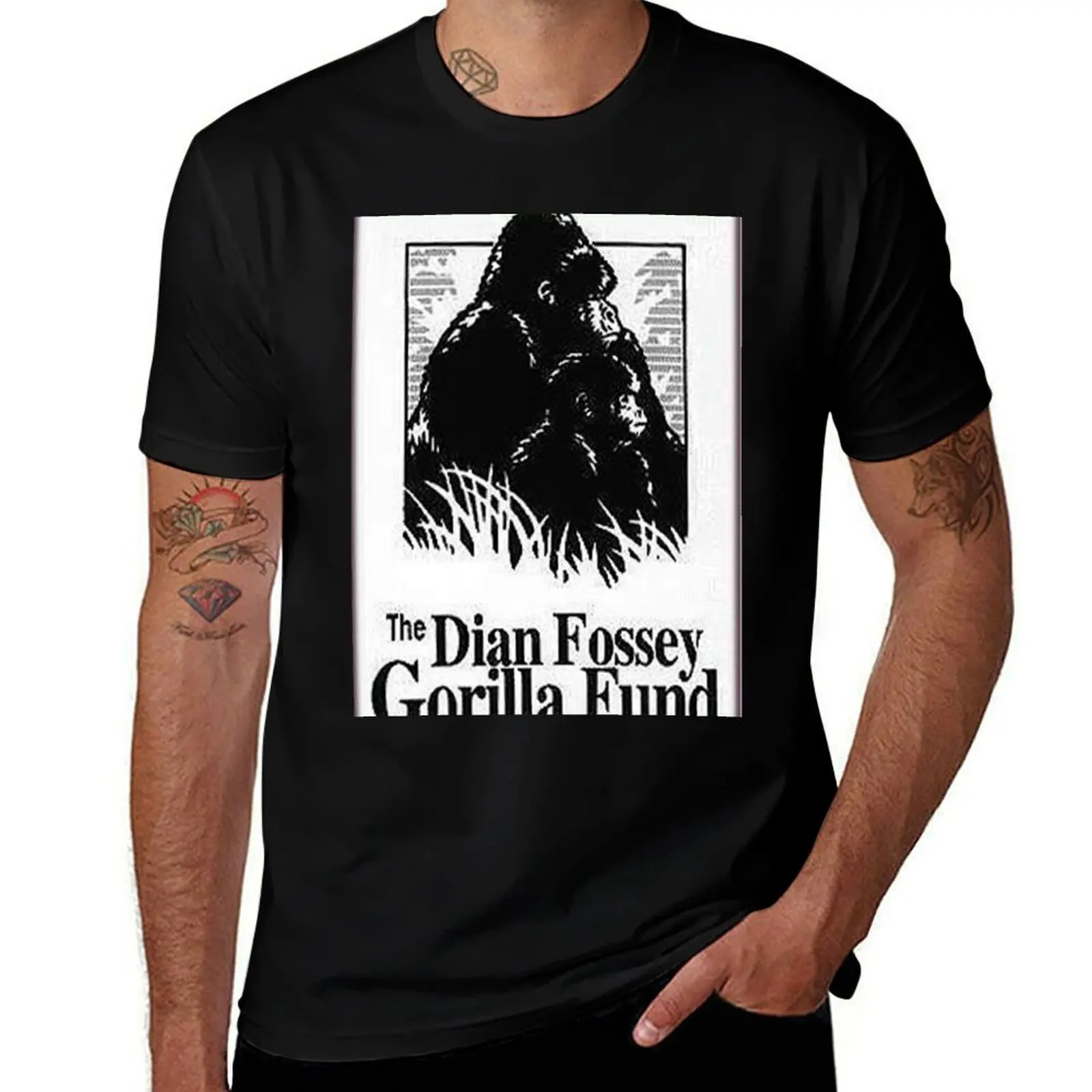 Dian fossey gorilla fund T-Shirt UV Sun Protection Tee Shirt T-Shirt