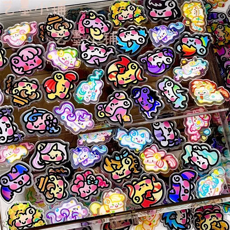 My Little Pony 4cm Single-layer Acrylic Pieces DIY Planner INS Phone Case Photo Frame Accessories Anime Cartoon - view 6