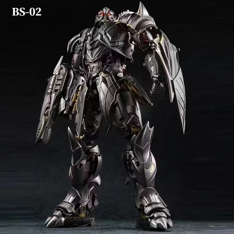 

【In stock】 Transformed Toys BS02 BS-02S BMB Megatron Action Figure Model Alloy Version Battle Loss Version Gift Collection