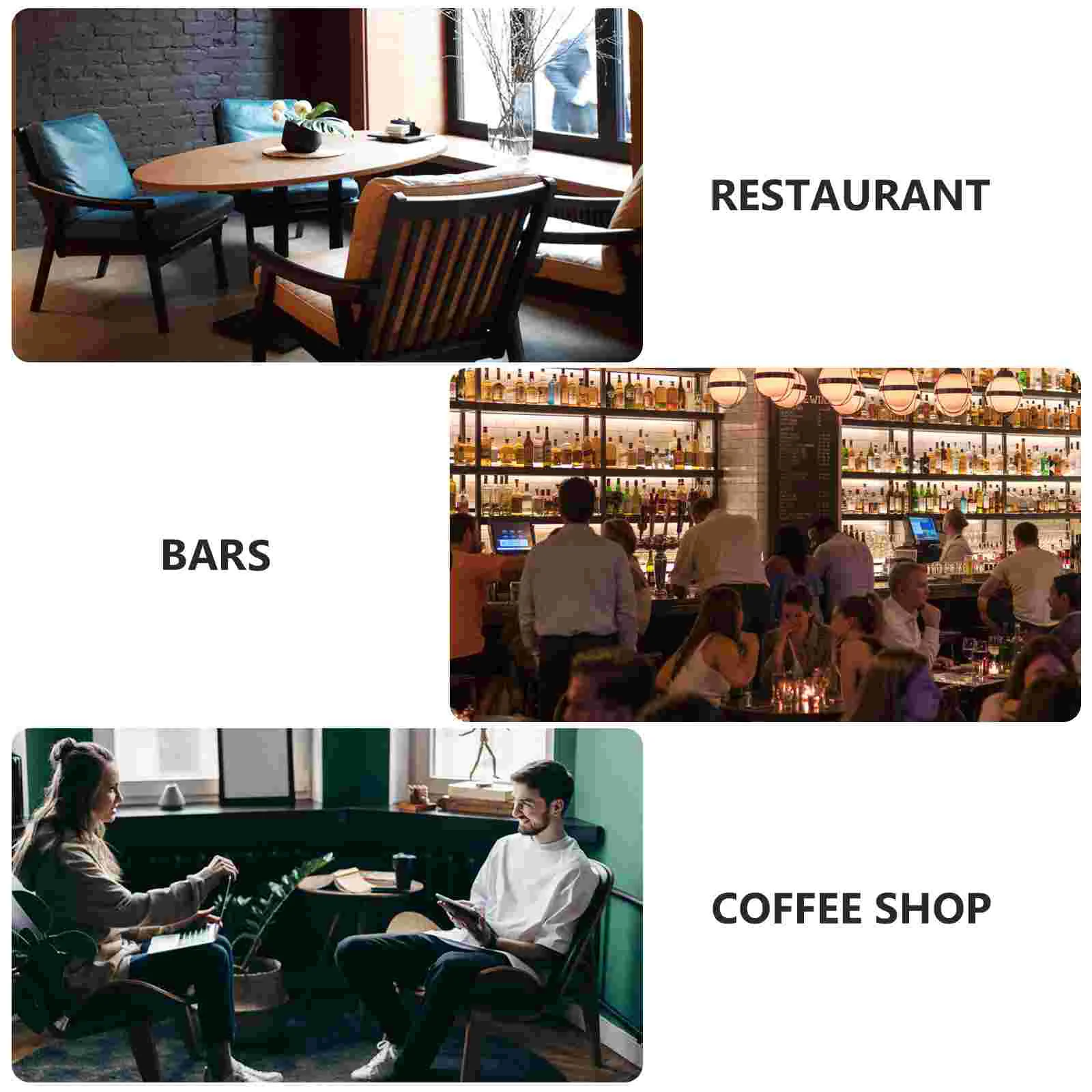 12pcs Drawing Blackboards Multifunctional Chalkboards Desktop Price Boards Message Sign Sign Display Holder