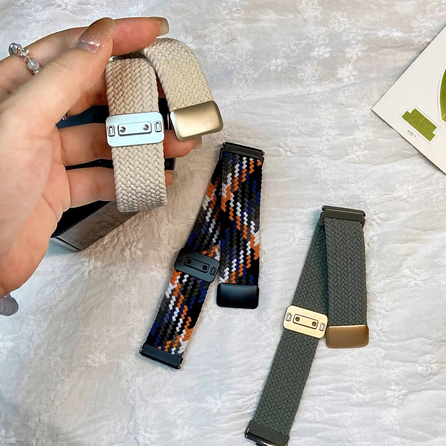 Correa de nailon con lazo de viaje para Huawei Watch Fit 4 Pro, Correa deportiva para Huawei Watch Fit3 Fit4, pulsera de repuesto Unisex