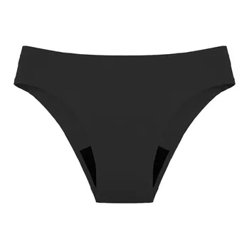 월경 누출 방지 비키니 하의 흡수 바지, 편안한 수영복, 하이웨이스트 수영 트렁크, 십대 여성 신상 