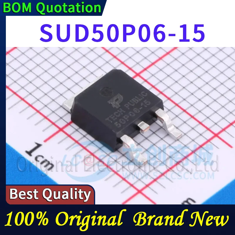 SUD50P06-15 50P06-15 In stock Original Black PC shell