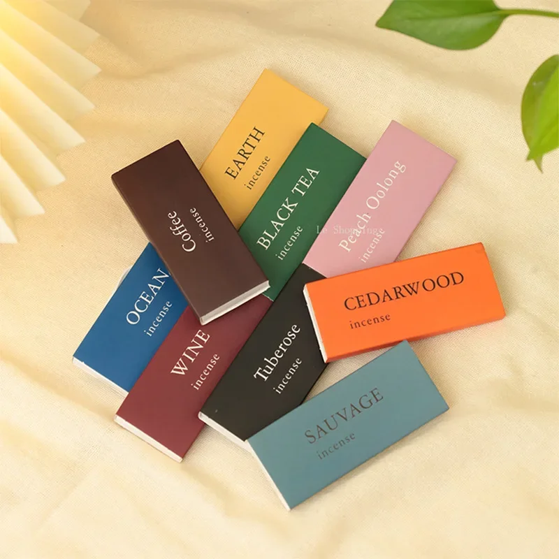 Stick Incense/Sacred Wood Cedar Pocket incense for Travel Portable Bag Hotel Indoor Air Purification and Odor Removal Joss Stick