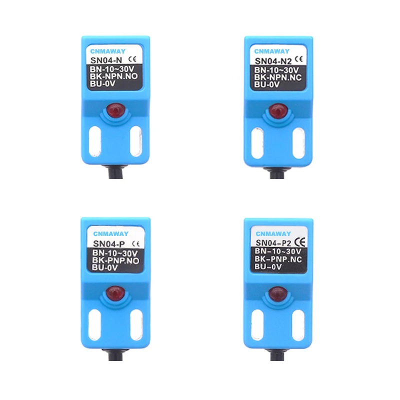 1ks proximity spínač SN04-N kov detekce senzor pro kov inspekci SN04-N2 SN04-P SN04-P2 SN04-D1 D2 Y1 Y2 NPN PNP rozpínací ne