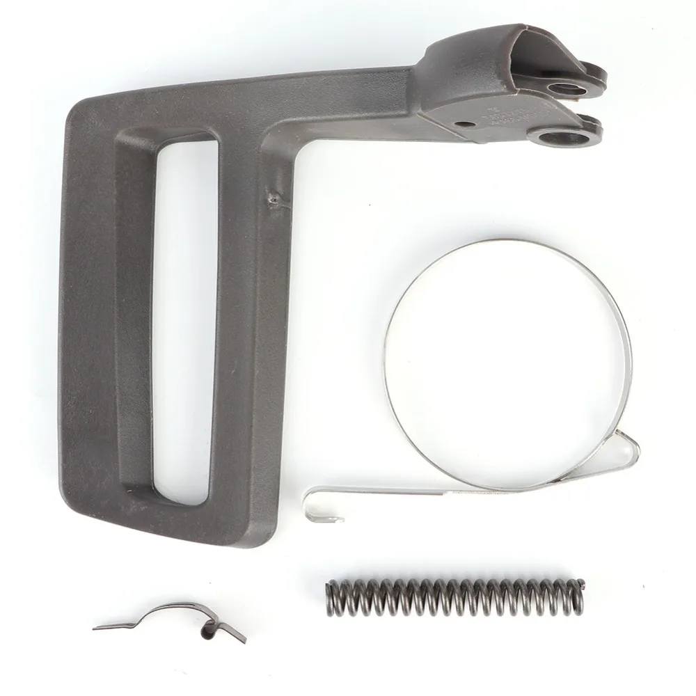 Grey Chainsaw Chain Brake Handle Plastic Compact Brake Band Kit Easy to Install for HUSQVARNA 61 266 268 272 272XP