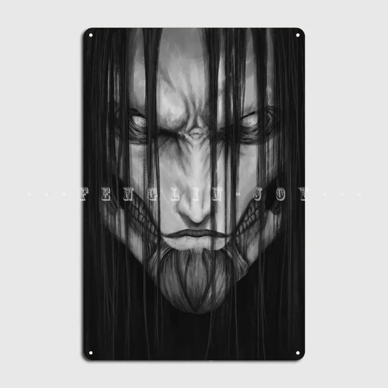 Founding Titan Poster Metal Plaque Painting Décor Decoration Wall Pub Living Room Tin Sign Posters