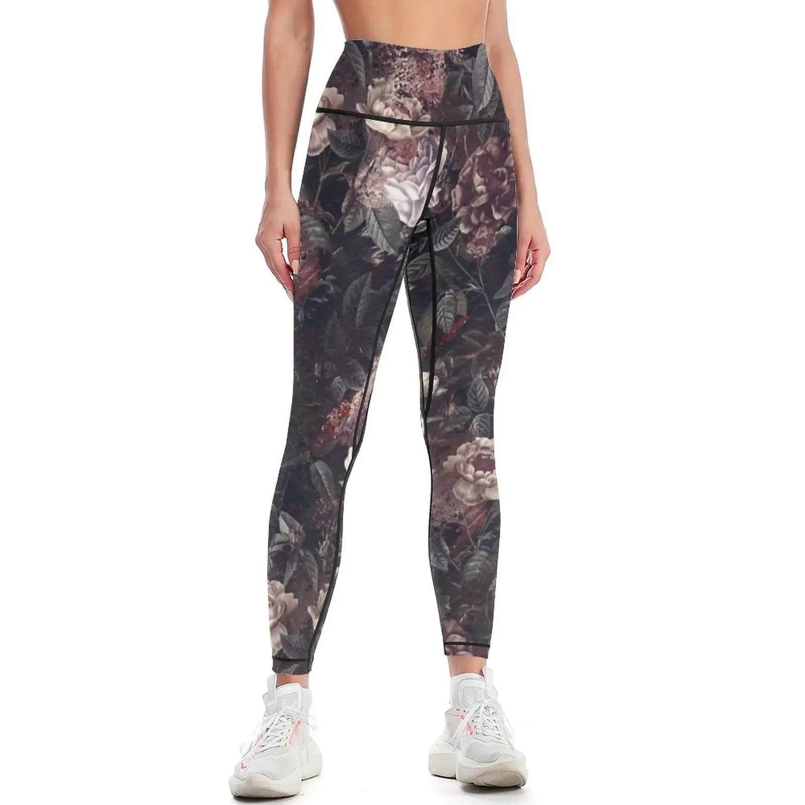 

EXOTIC GARDEN - NIGHT III Leggings Fitness woman flared Women's tights Legging sexy woman Womens Leggings