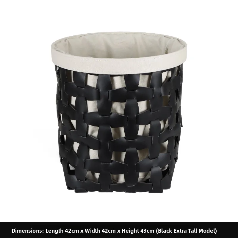 

Large round Woven Storage Basket Bla Sle Household Organizer Basket High End Feel Vine Weave Storage Basket