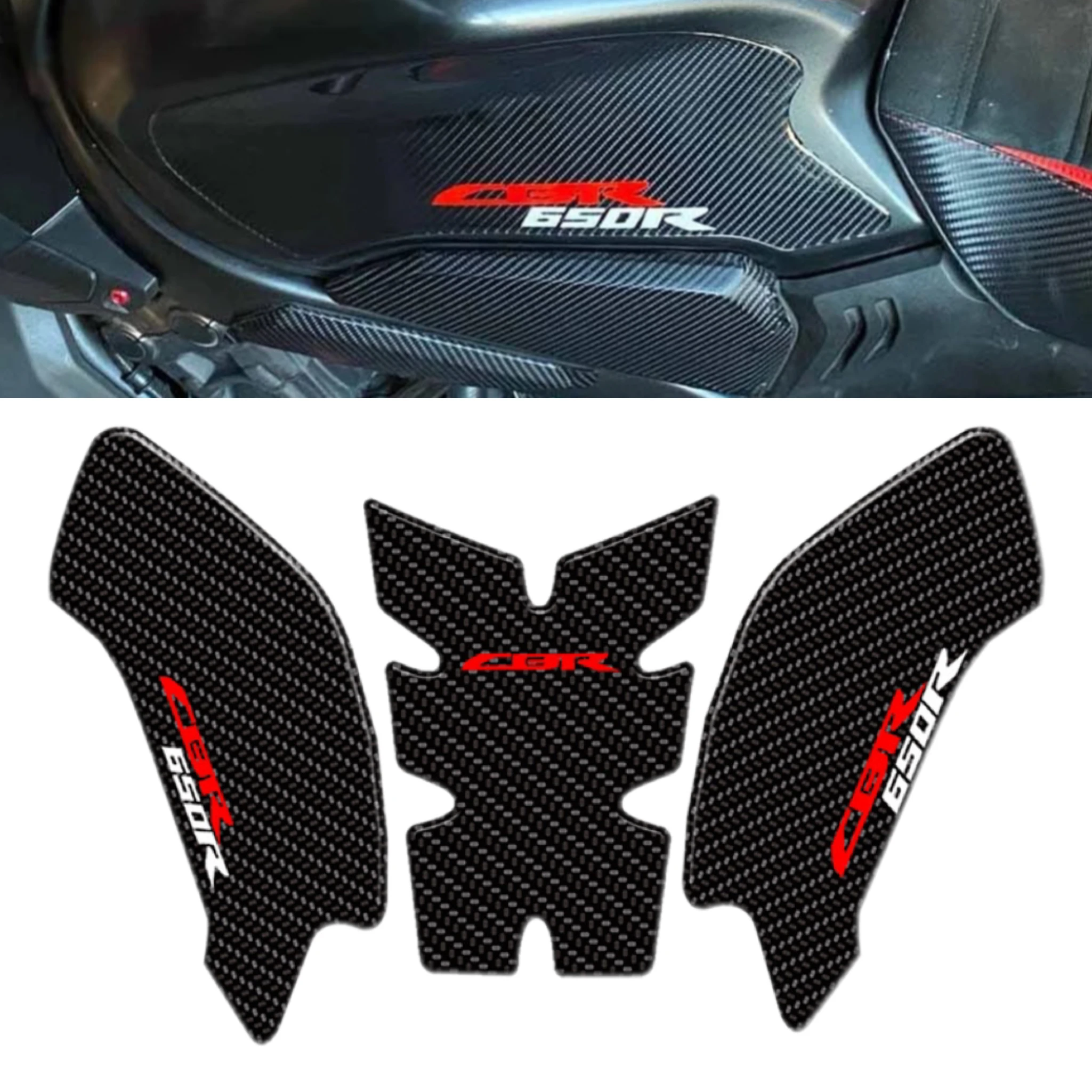 

For Honda CBR650R CBR 650 R 2019-2022 Motorcycle Anti slip Fuel Tank Pad Sticker Decal