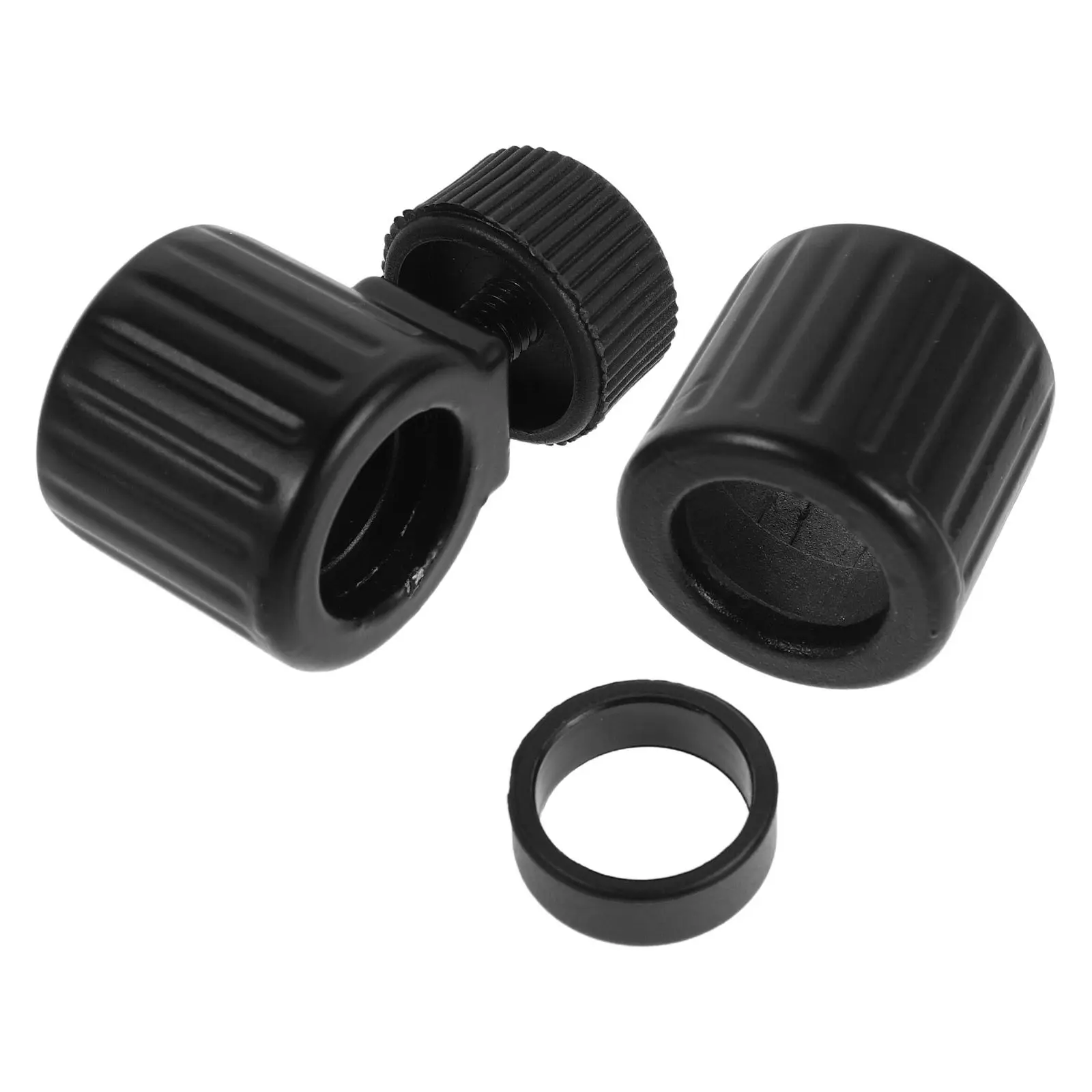 2Pcs Adjustable Microphone Stand Connector Sleeve with Locking Clamp for Boom Arm & Mic Pole