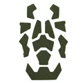 Helmet Velcro Green
