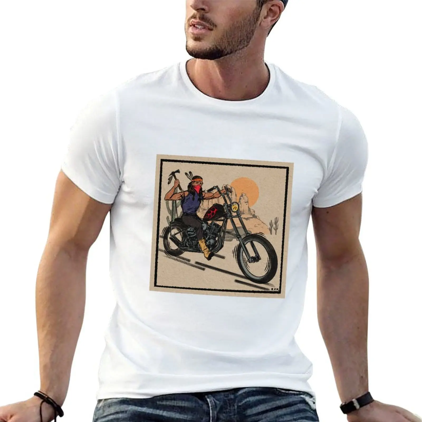 Storm Rider T-Shirt t shirts for man graphic funny t shirt man cotton man t shirt graphic T-shirt