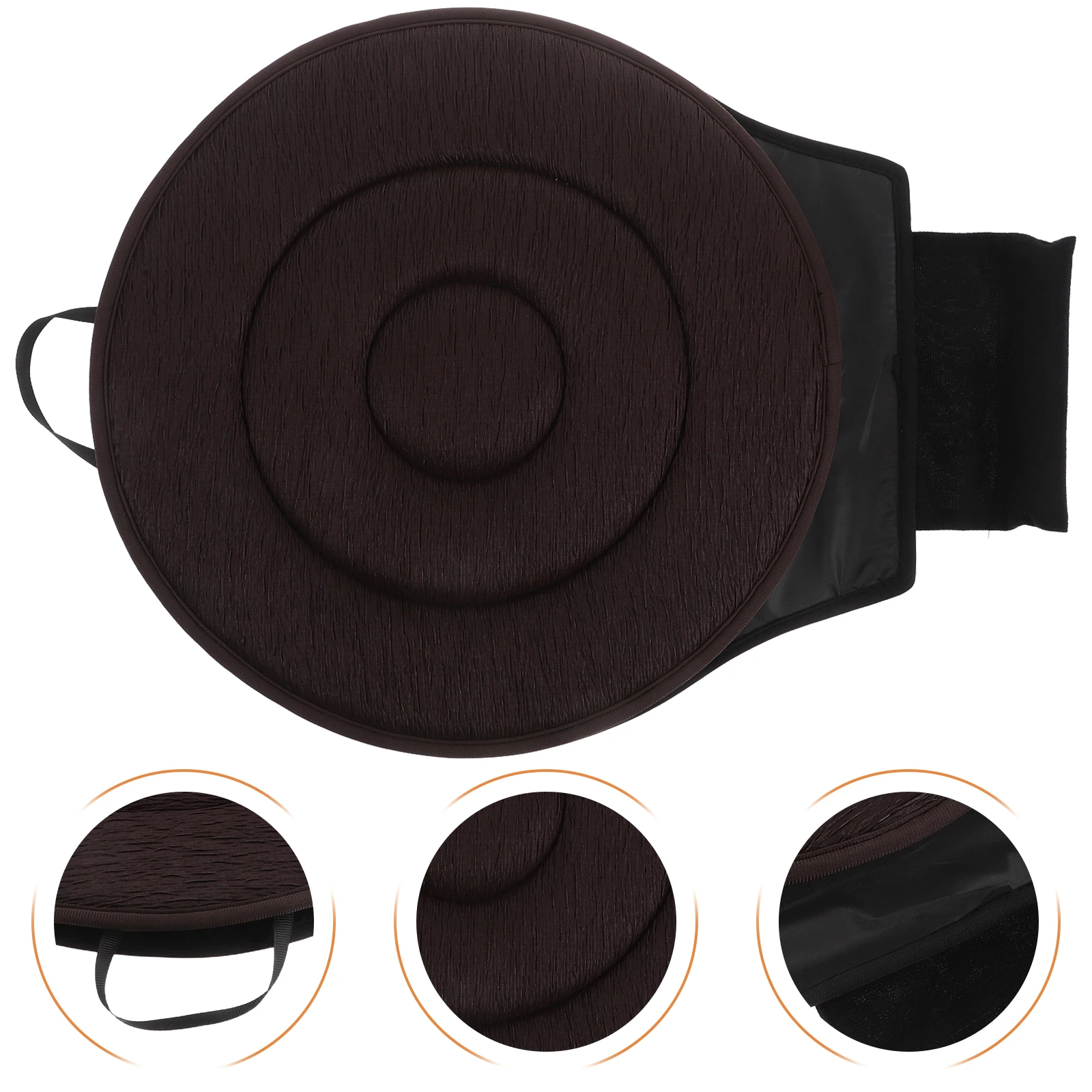 

360° Rotating Ergonomic Soft Padded For Elderly Pregnant Women All Season Use Portable Auto Chair Pad Swivel Seat Cushion