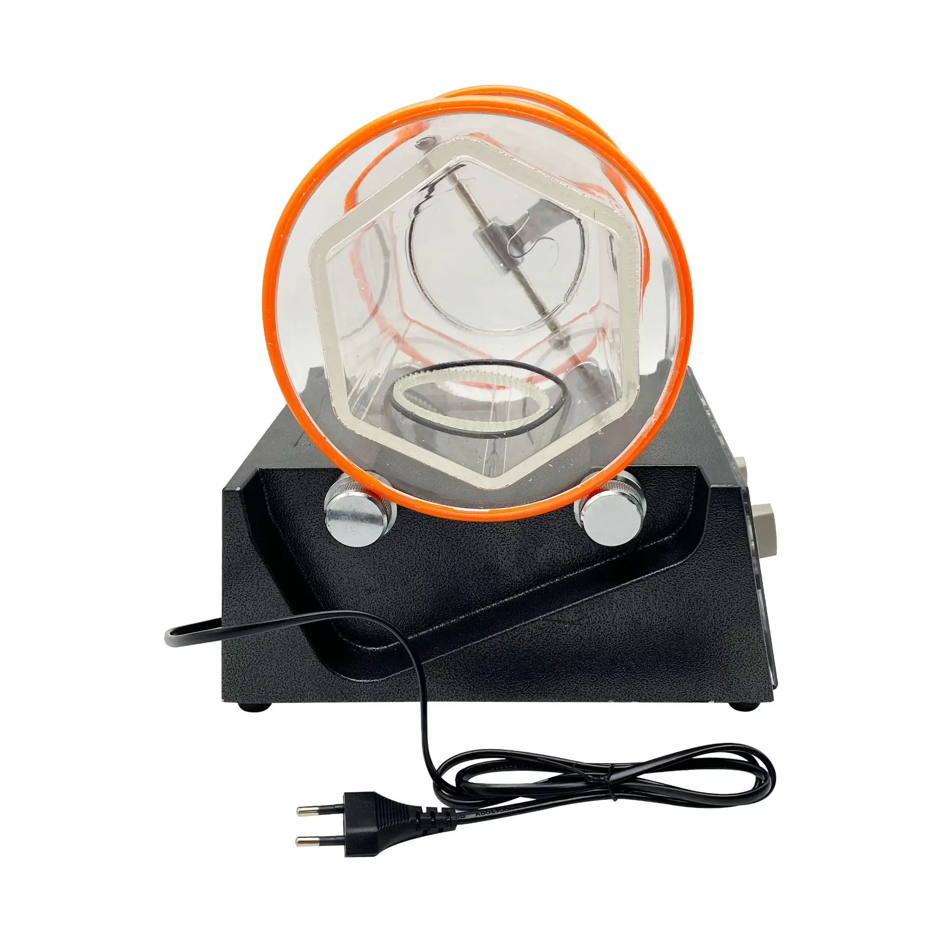 KT-2000 Jewelry Polisher Tumbler 5Kg Capacity Mini Rotary Tumbler Machine with Timer Jewelry Polisher Finisher for Jewelry Stone