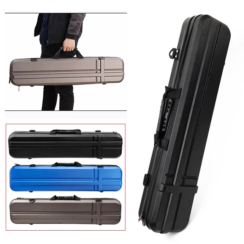 Takedown Recurve Bow Case Large Capacity Hard Suitcase Shoulder Bag Portable Travel Case Portable Archery Hunting Oudoor Sports