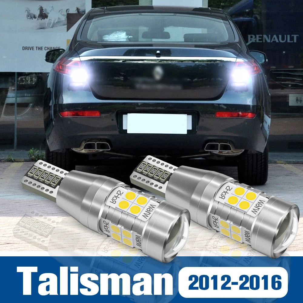 

2pcs LED Reverse Light Back up Lamp Accessories Canbus For Renault Talisman 2012 2013 2014 2015 2016