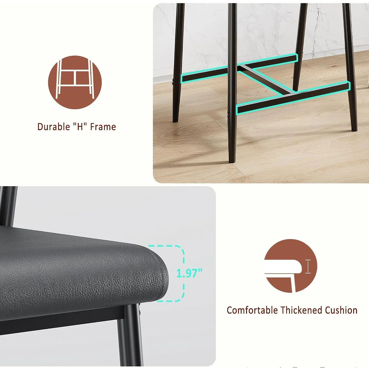 Thumbnail 4 - #11 Best Rated Adjustable Bar Stools to Buy in 2026
