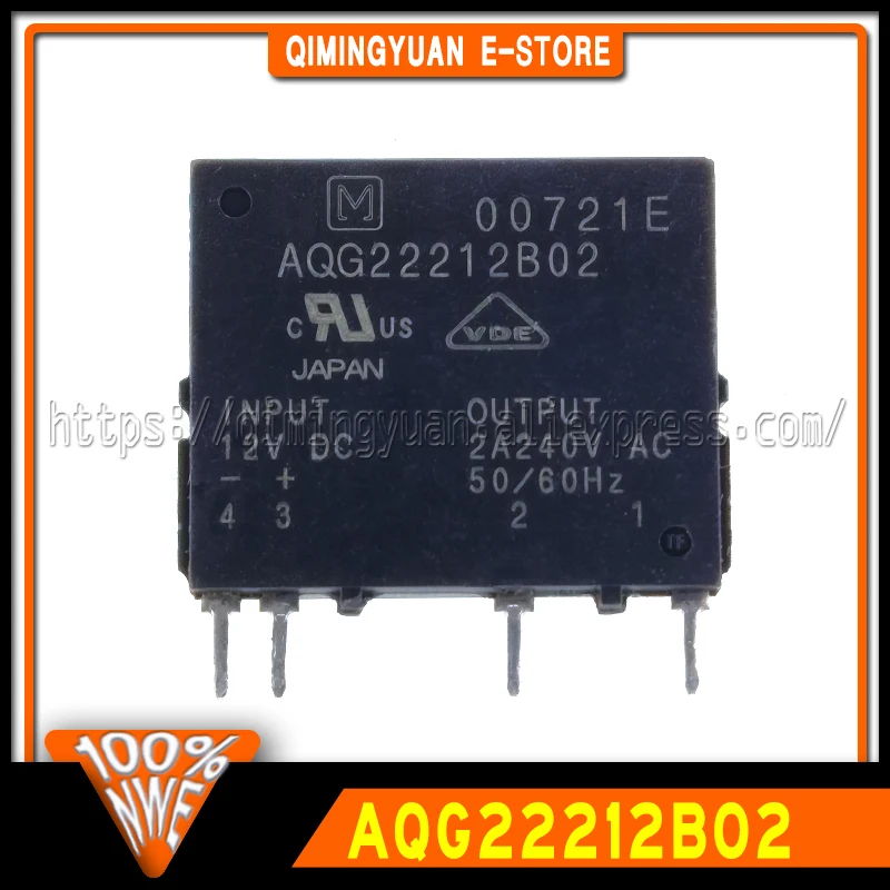5~20PCS/LOT AQG22212B02 ZIP4 Air conditioning solid-state optocoupler relay 2A 100% New Spot stock