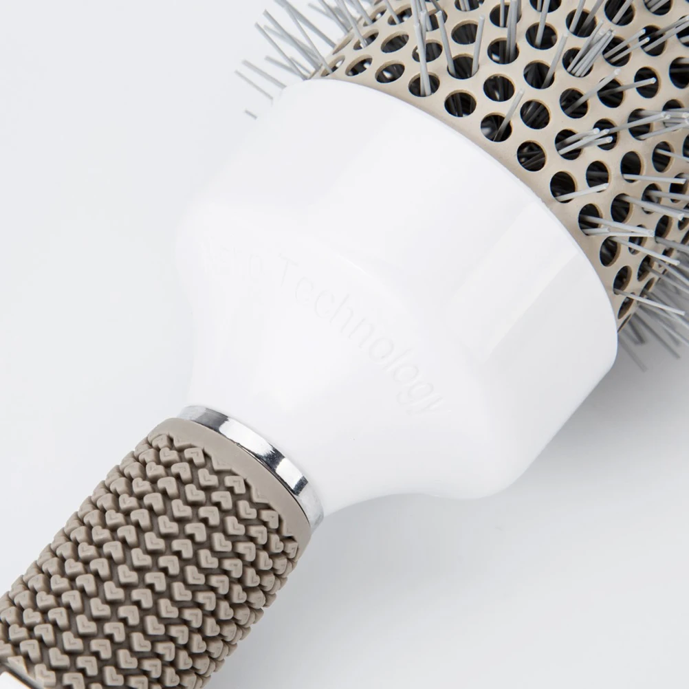 

Curly Hair Rolling Comb Professional Product Curling Grey Products for Roller Brush