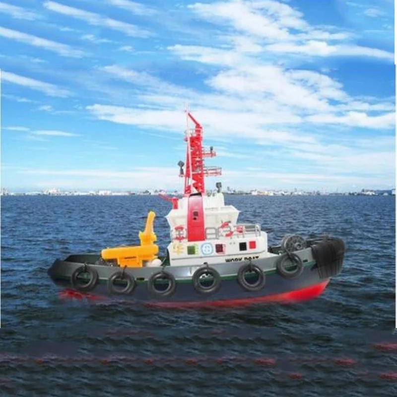 ของเล่นเพื่อการศึกษารีโมทคอนโทรล Fire เรือ 3810 60 ซม.เรือ RC ขนาดใหญ่เล่นกลางแจ้ง Sprinkler Water Jet ของเล่นเด็กที่ดีที่สุดของเล่นของขวัญ