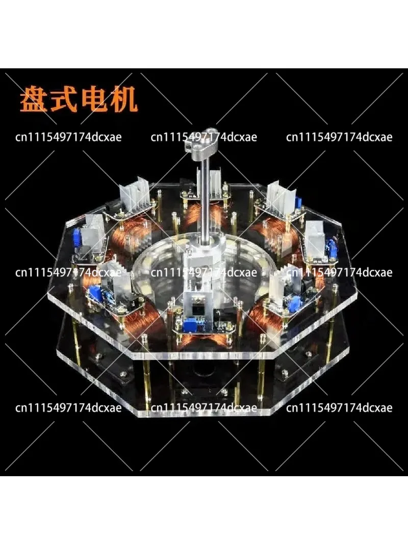 8-Stage Stator Brushless Internal Rotor Large-Scale Motor for DIY Projects
