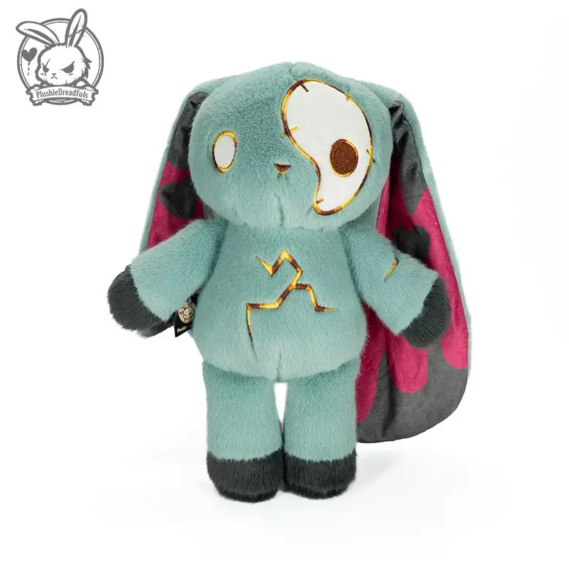 Plushie Dreadfuls Plush Rabbit Stuffed Doll Gothic Style Toy Bag Pendant Room Decoration Ornament Trendy Toy Surprise Gift