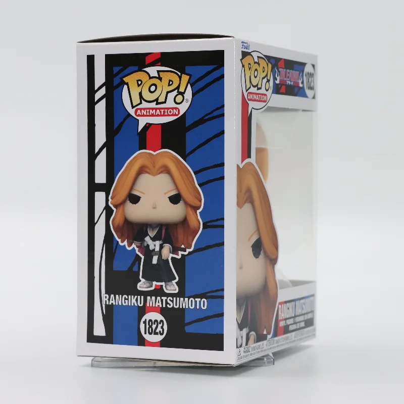 ฟันโกะป๊อป ออริจินัล ฟิกเกอร์อนิเมะเรื่องบลีช รันกิ มากุโมโตะ # โมเดลของเล่นแอ็คชั่นฟิกเกอร์ 1823 ชิ้น ของขวัญสำหรับเด็ก ตกแต่งธีมอนิเมชั่น