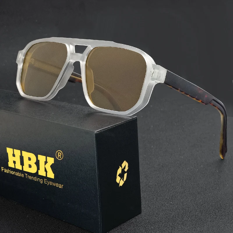

HBK Fashion Trends Unisex Sunglasses UV400 Personalized Design Pilot Big Frame Party Travel Holiday Ideal Choice for Gift