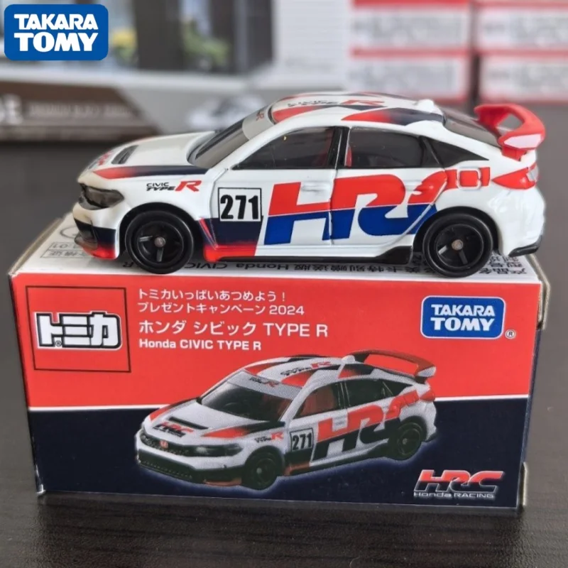 

TAKARA TOMY TOMYTEC 1/64 Honda Civic Type R HRC Special Edition 2026 HEC Exhibition Exclusive Collection Edition Alloy Toy Gift