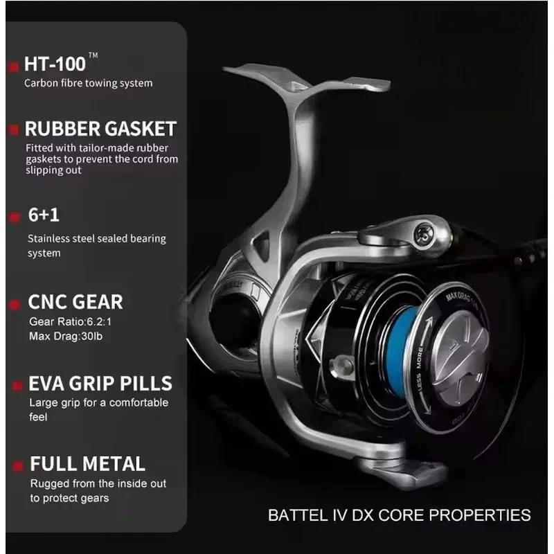 Hot Sale Battle BTL IV 3000 - 10000 New Spinning Big Game Heavy Saltwater