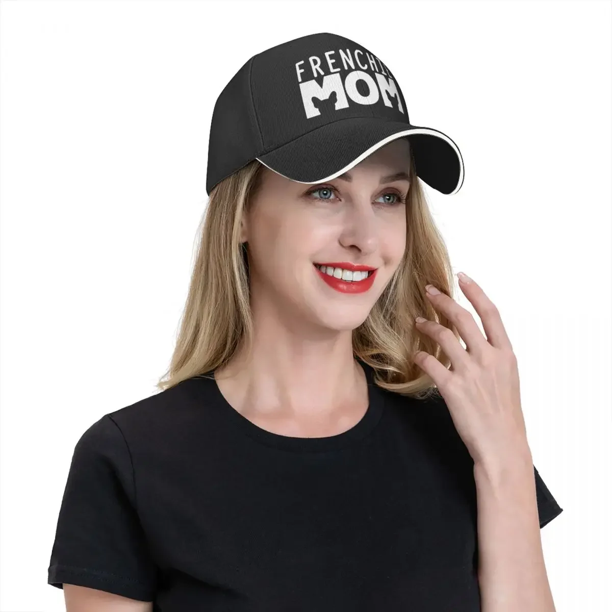 Casquette de baseball pour hommes et femmes, chapeau Frenchie Mama 4, été 2024