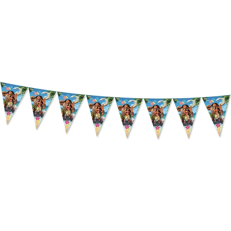 Moana Tema Louça Descartável para Crianças, Copo, Prato, Bandeira, Festa de Aniversário, Casamento, Suprimentos de Decoração, Meninas, Crianças