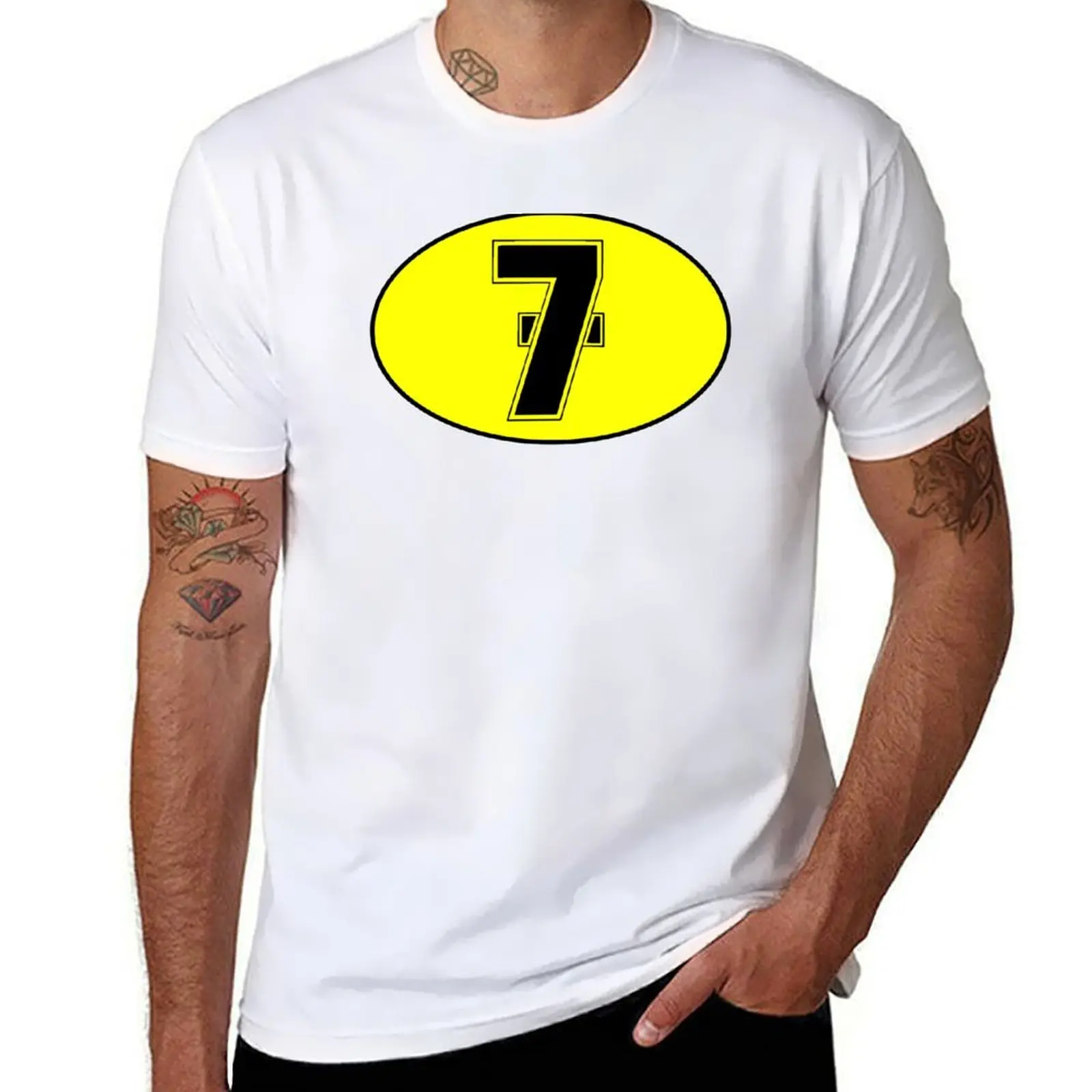 

Barry Sheene Racing Number 7 Seven Shirt, Sticker Mask T-Shirt cotton t shirts man 100% t shirts for man pack cotton T-Shirt