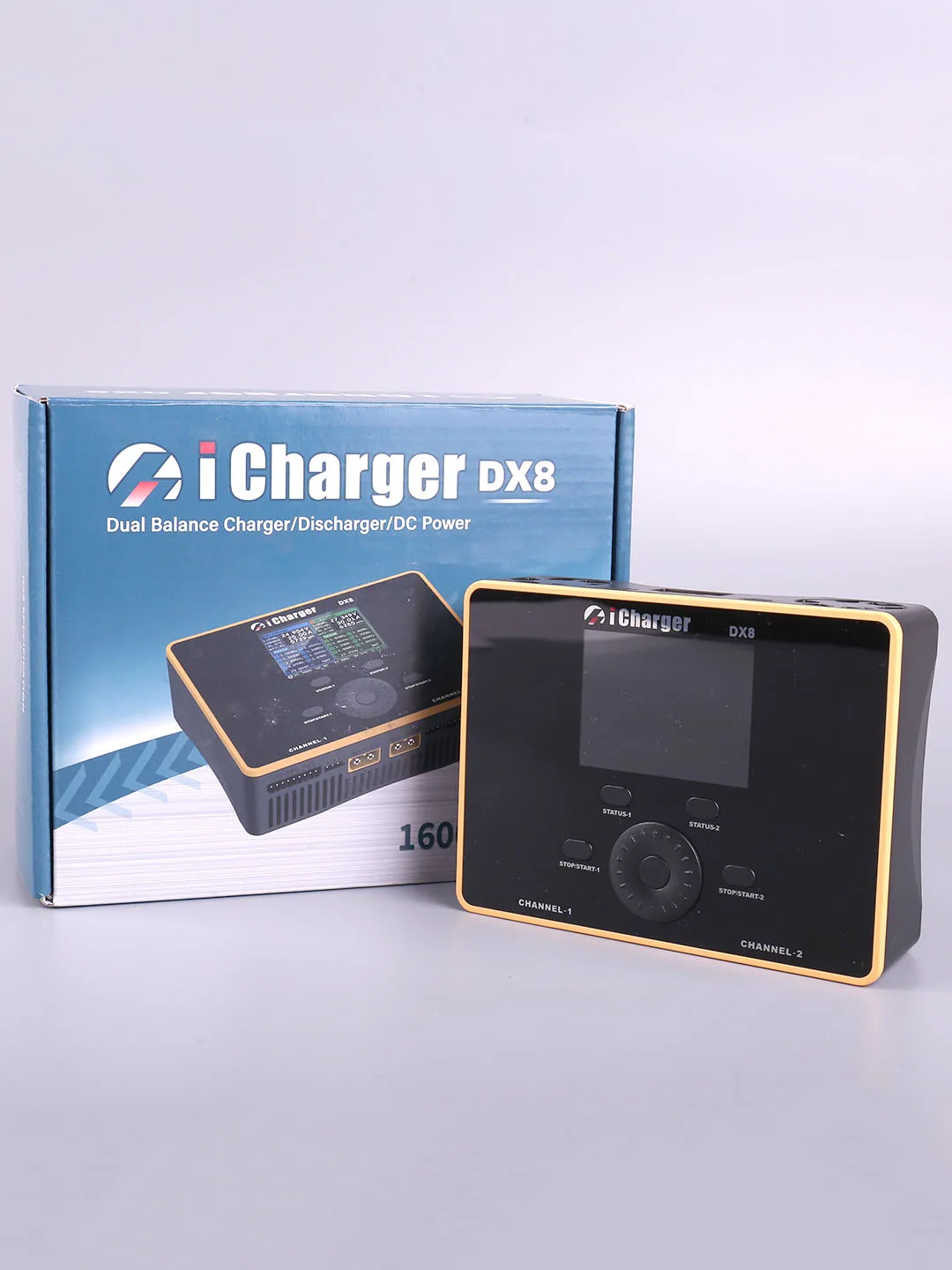 Charger DX6 DX8 Dual 1600W 30A High-Power Charger Supports Chinese Display Of Aircraft Models